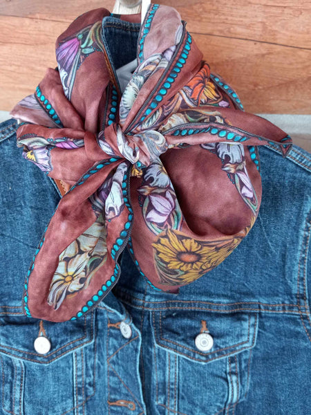Fall Blossoms Wild Rag