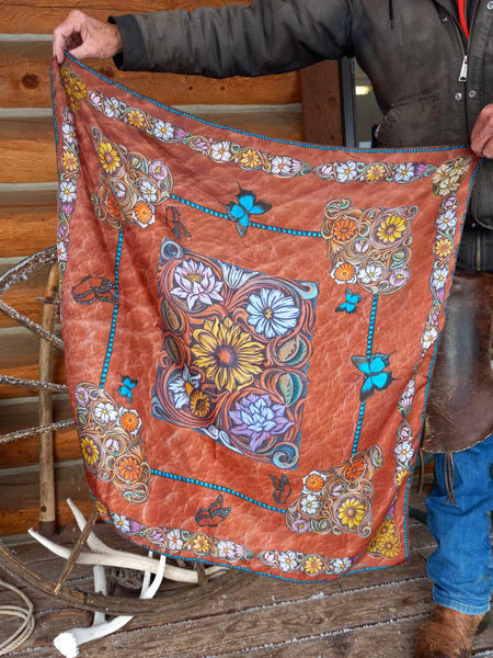 Fall Blossoms Wild Rag