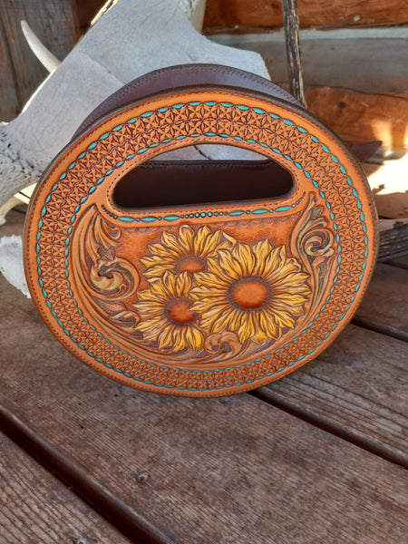 The Sunflower and Scrolls Bag