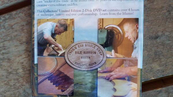 Dale Harwood Saddle Making DVD