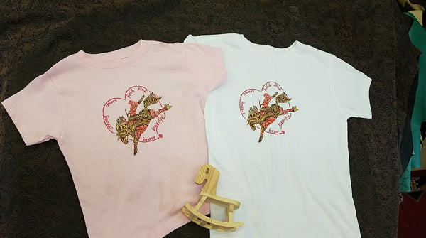 Beautiful Cowgirl Tee- Girl