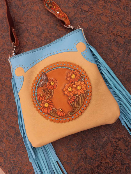 Butterflies and Blossoms Purse