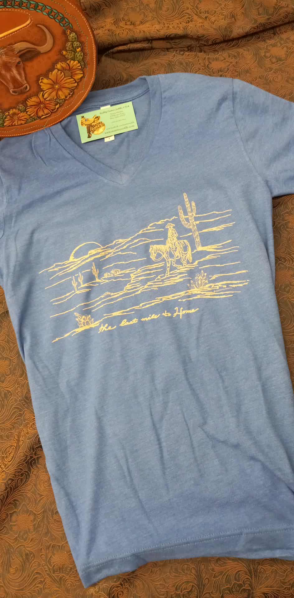 The Last Mile to Home in Washed Denim