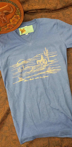 The Last Mile to Home in Washed Denim