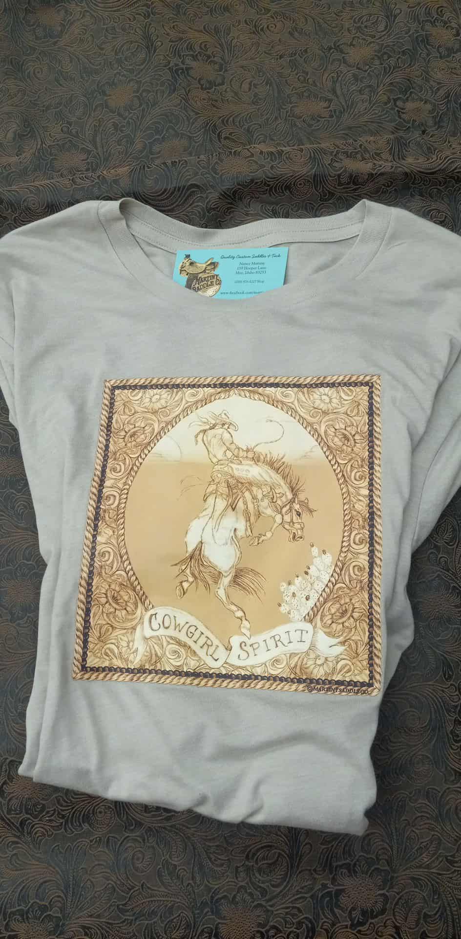 Cowgirl Spirit in Bone