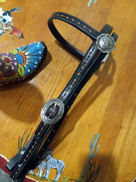 Classic Black Brow Band