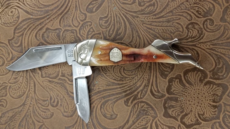 Lovely Lady Leg Stag Horn