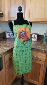 The Green Cowgirl Apron