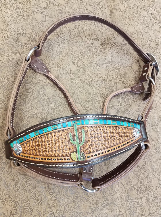 Cactus on the Turquoise Trail Halter