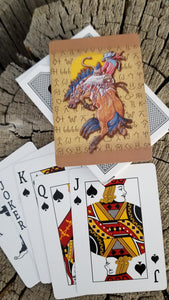 Desert Sunset Playing Cards