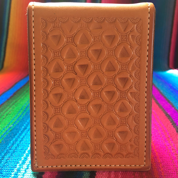 Triangles on Triangles Wallet with Mindfulness Pocket