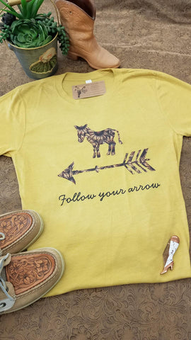 Follow Your Arrow in Mustard