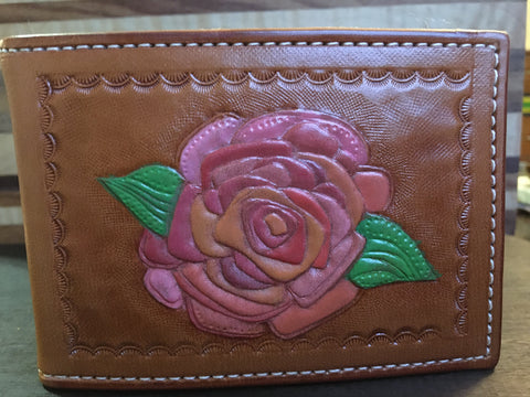 Painted Rose Wallet